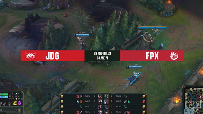 FPX vs JDG - MSC 4강 4세트 하이라이트 썸네일
