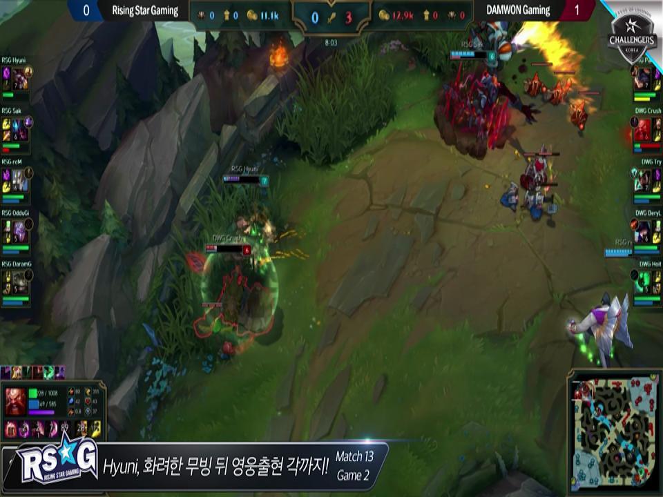 담원 게이밍의 히든카드! Hoit의 라칸! [LoL 챌린저스 코리아 서머 6월 16일 하이라이트] 썸네일