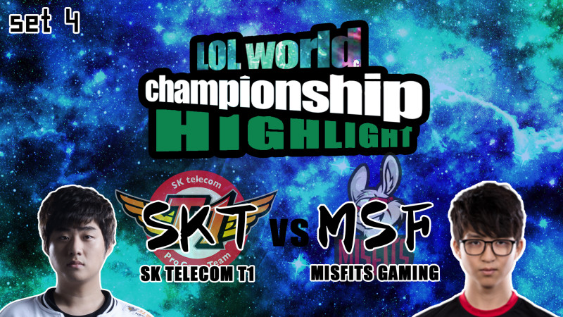 SKT vs MSF  하이라이트 8강 set 4 [17.10.20] 2017 LoL World Championship 썸네일