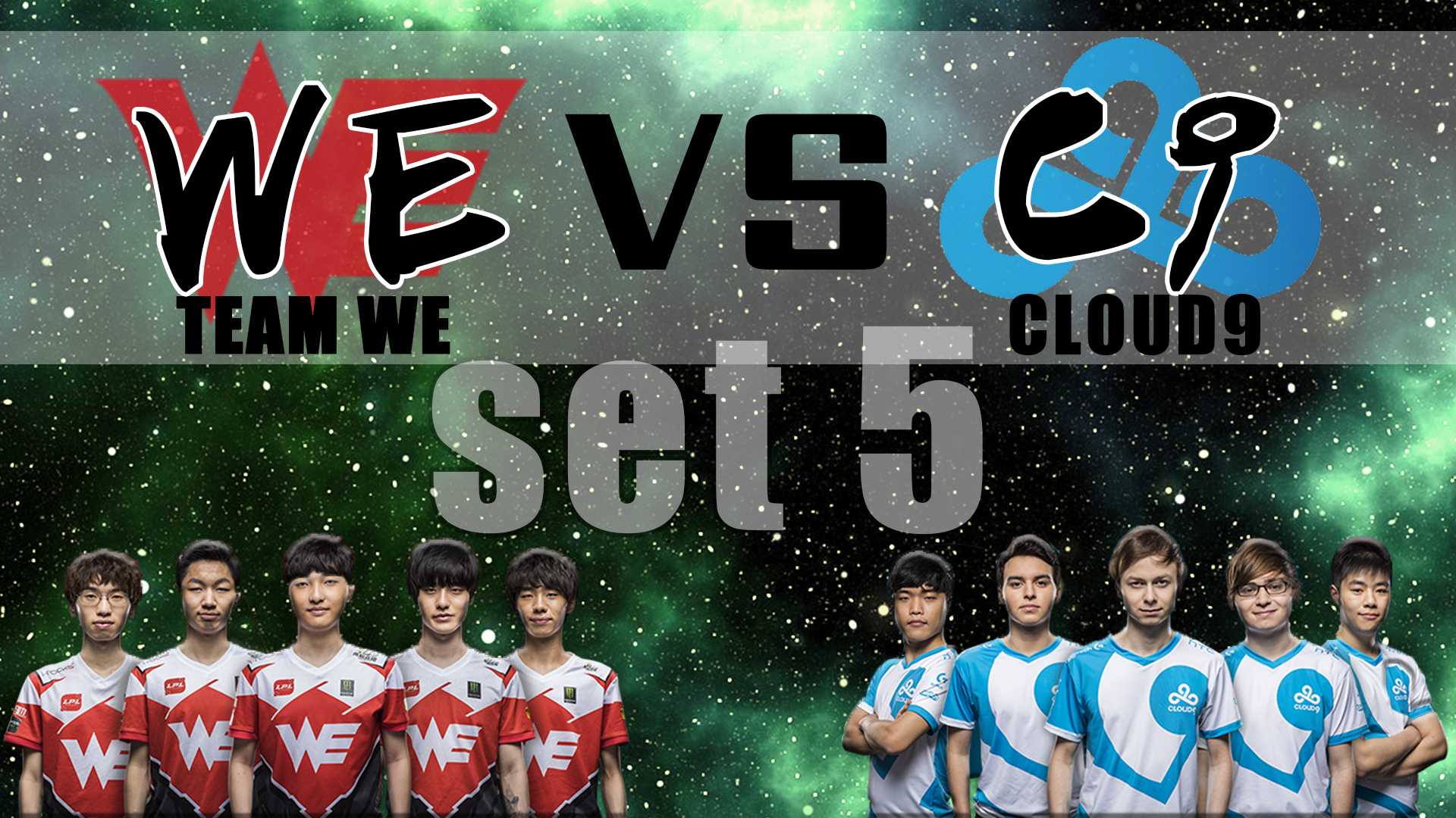 WE vs C9 하이라이트 8강 set 5 [17.10.22] 2017 LoL World Championship 썸네일