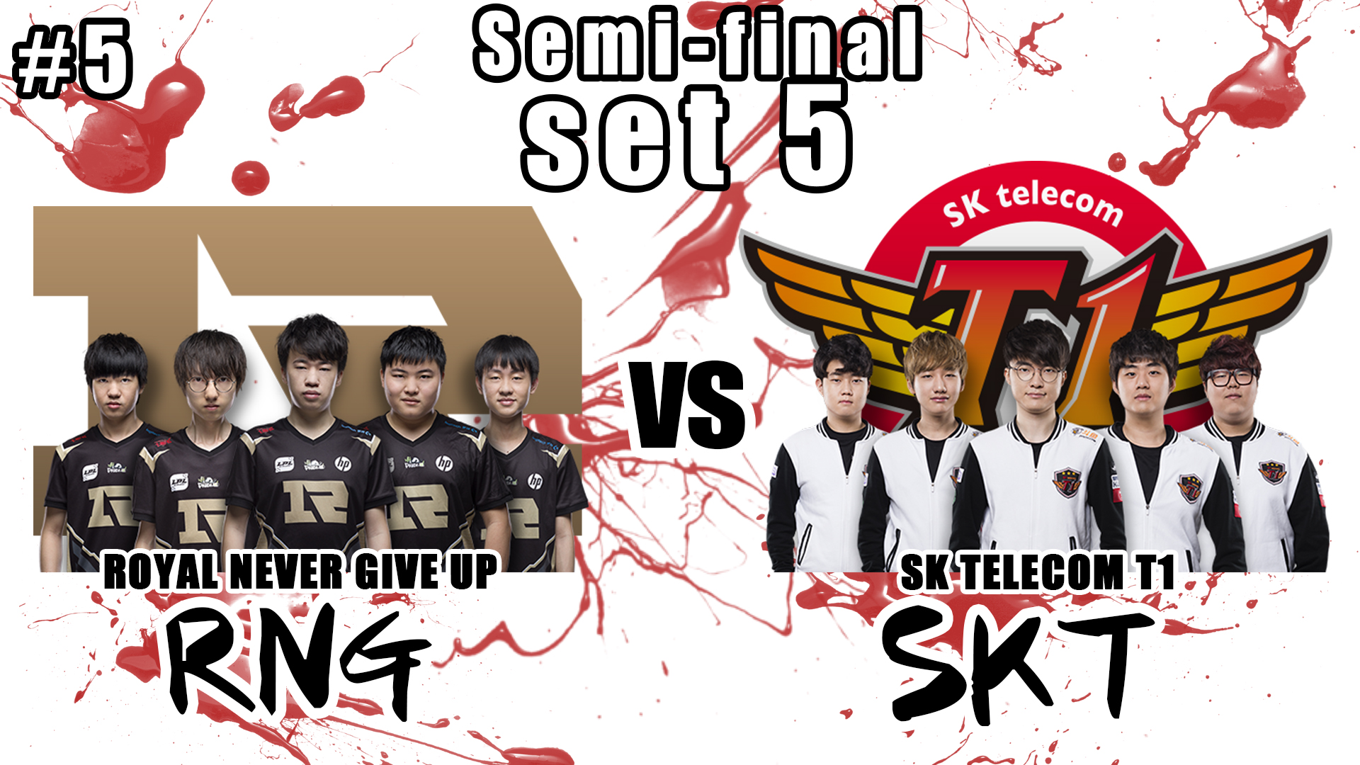 RNG vs SKT 하이라이트 4강 set 5 [17.10.28] 2017 LoL World Championship 썸네일