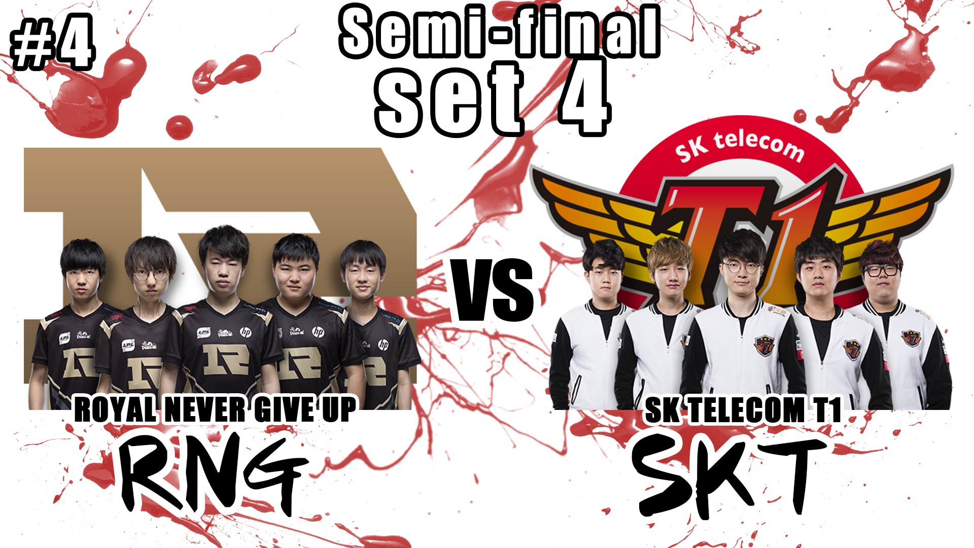 RNG vs SKT 하이라이트 4강 set 4 [17.10.28] 2017 LoL World Championship 썸네일