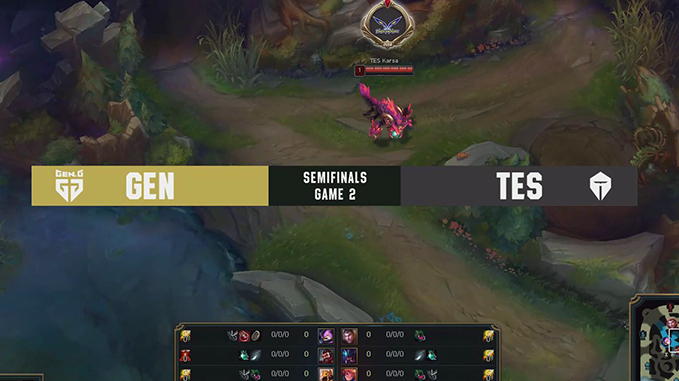 GEN vs TES - MSC 4강 2세트 하이라이트 썸네일