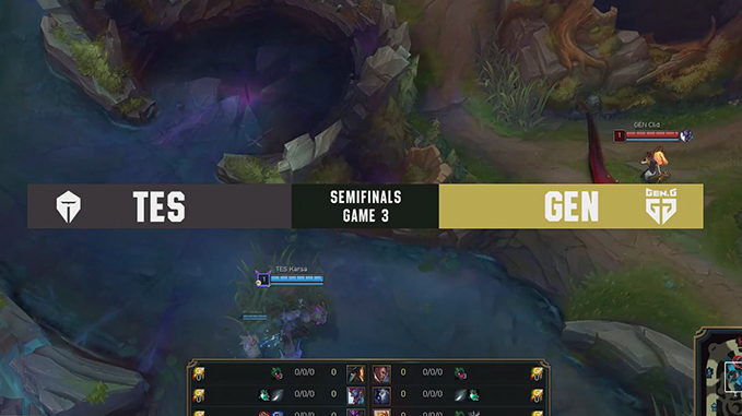 GEN vs TES - MSC 4강 3세트 하이라이트 썸네일