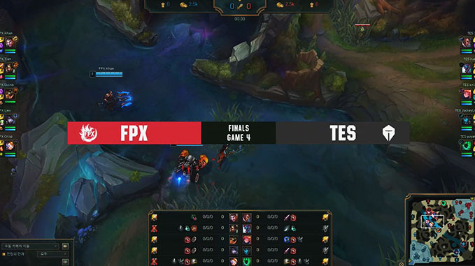 FPX vs TES - MSC 결승전 4세트 하이라이트 썸네일