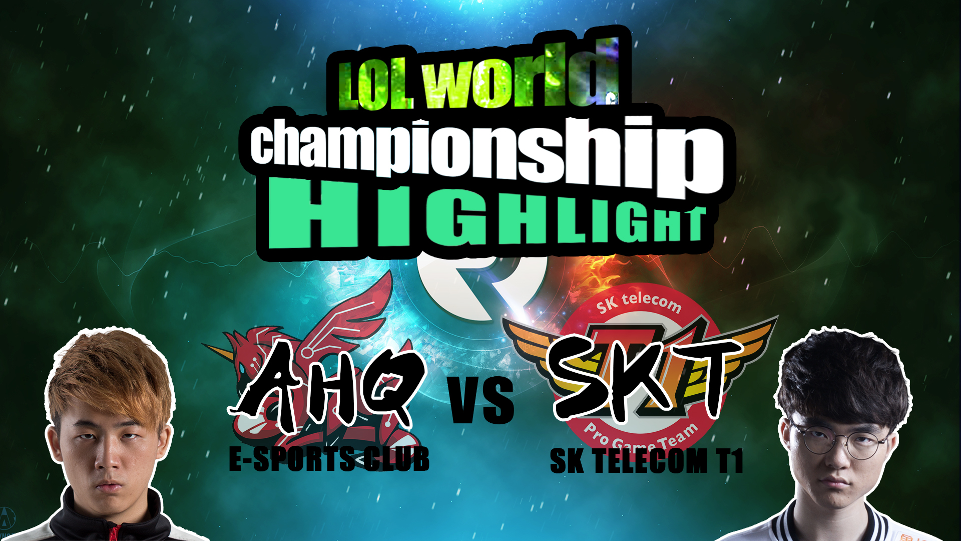 AHQ vs SKT 하이라이트 [17.10.15] 2017 LoL World Championship Group Stage Day 7 썸네일