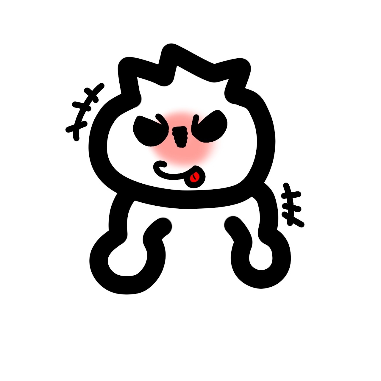 어둠의김치만두