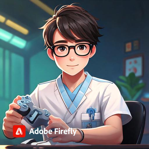 게임하는 간호사