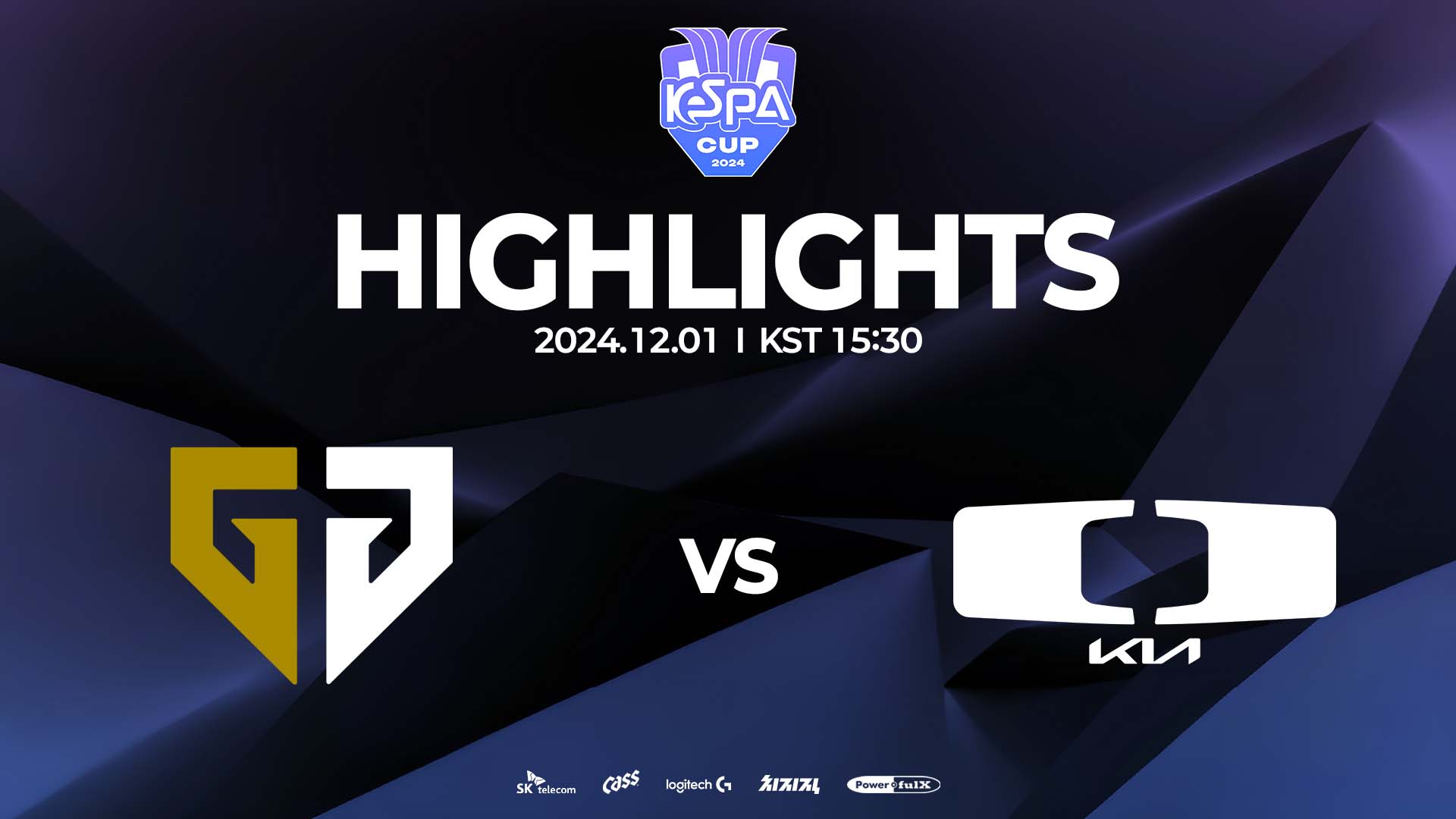 GEN vs. DK 하이라이트 | GROUP B MATCH 11 | 12.01 | 2024 LoL KeSPA Cup 썸네일