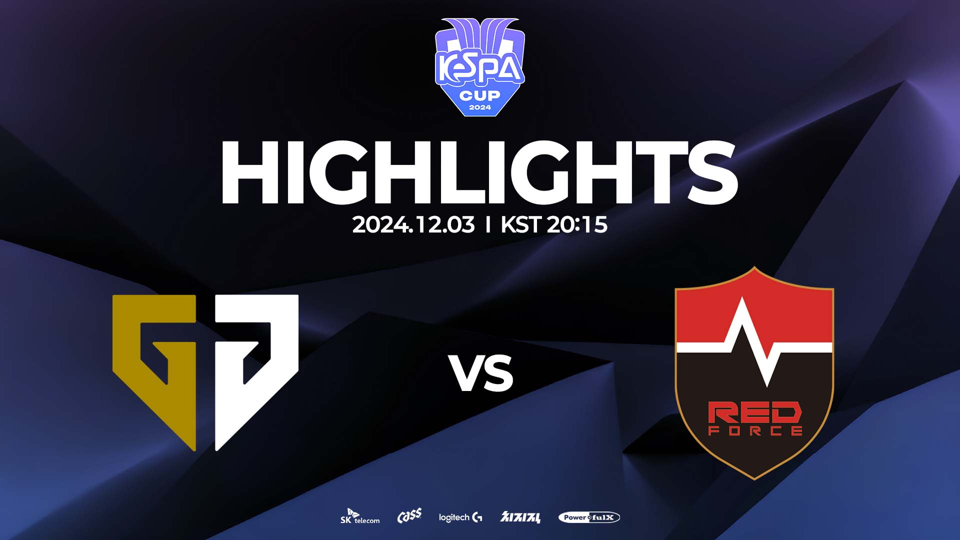 GEN vs. NS 하이라이트 | GROUP B MATCH 29 | 12.03 | 2024 LoL KeSPA Cup 썸네일