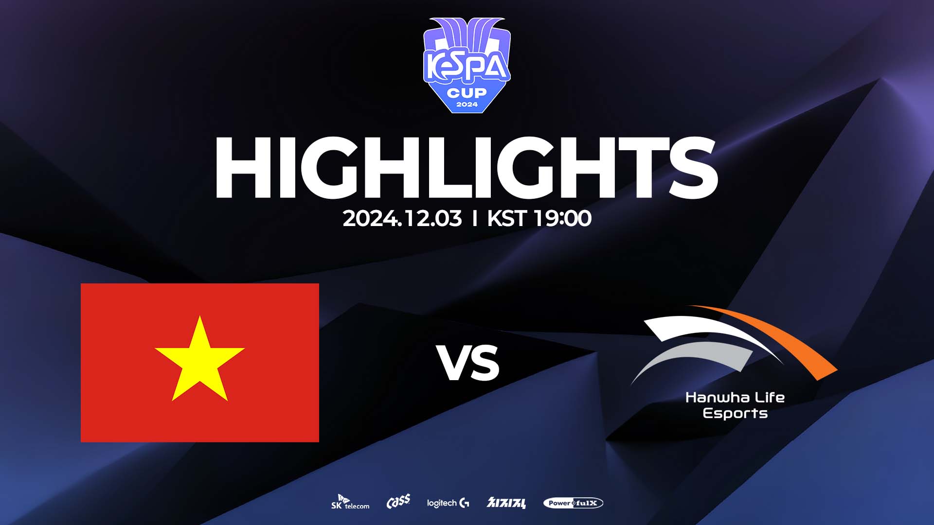 VIE vs. HLE 하이라이트 | GROUP B MATCH 28 | 12.03 | 2024 LoL KeSPA Cup 썸네일