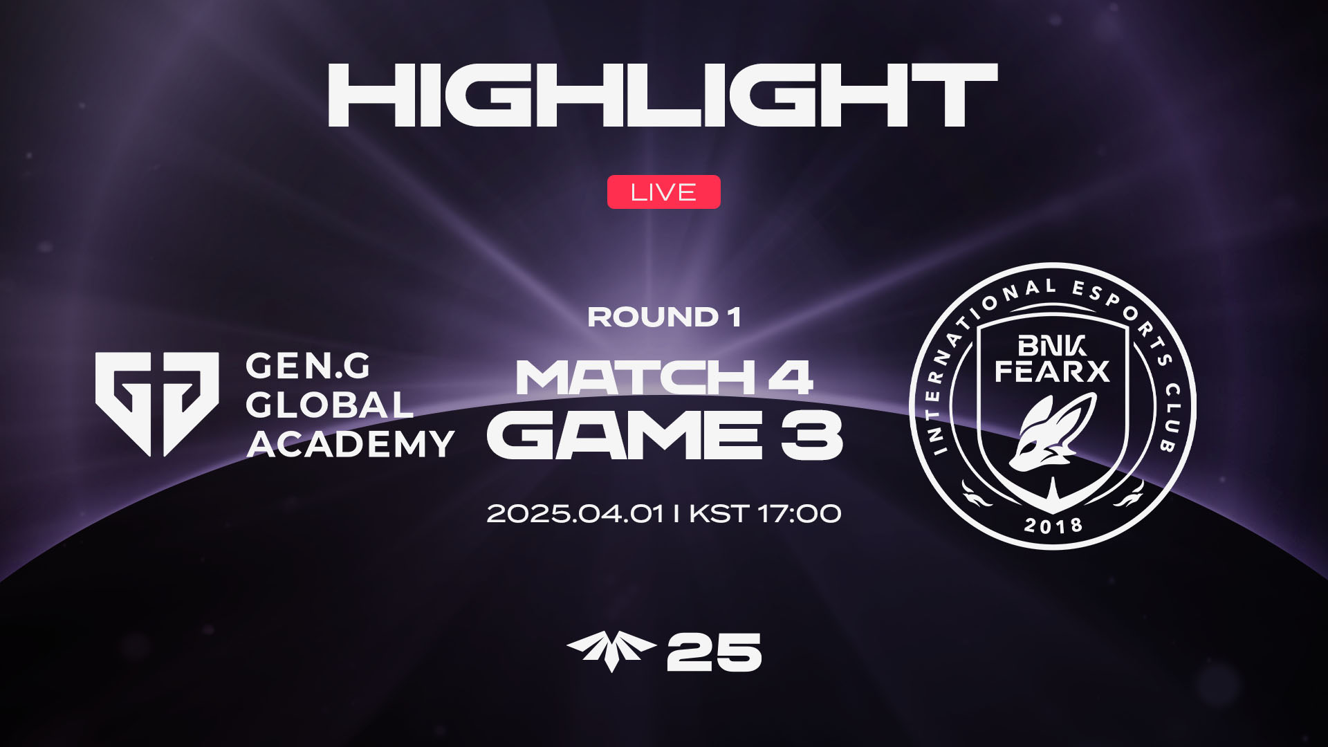 GEN vs. BFX 게임3 하이라이트 | 04.01 | 2025 LCK CL Round 1 썸네일