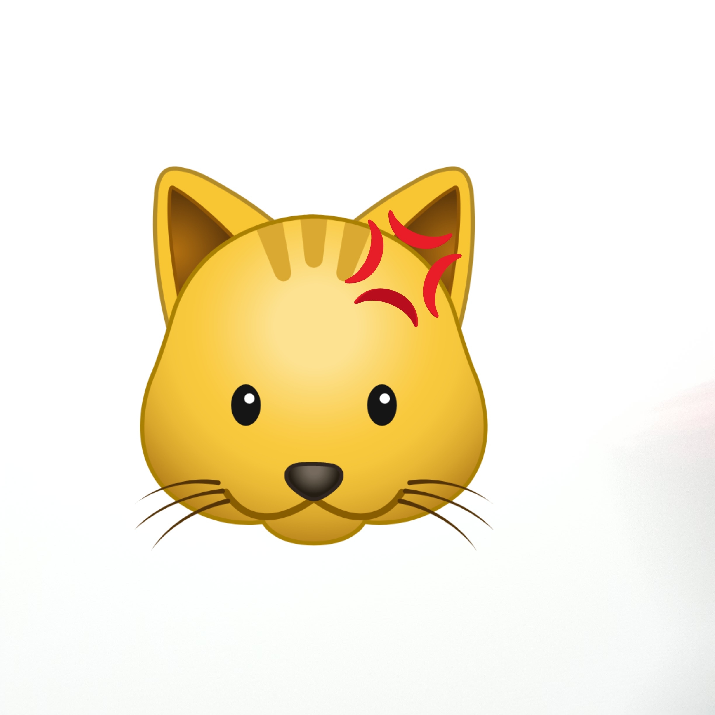 신화속 화난 고양이