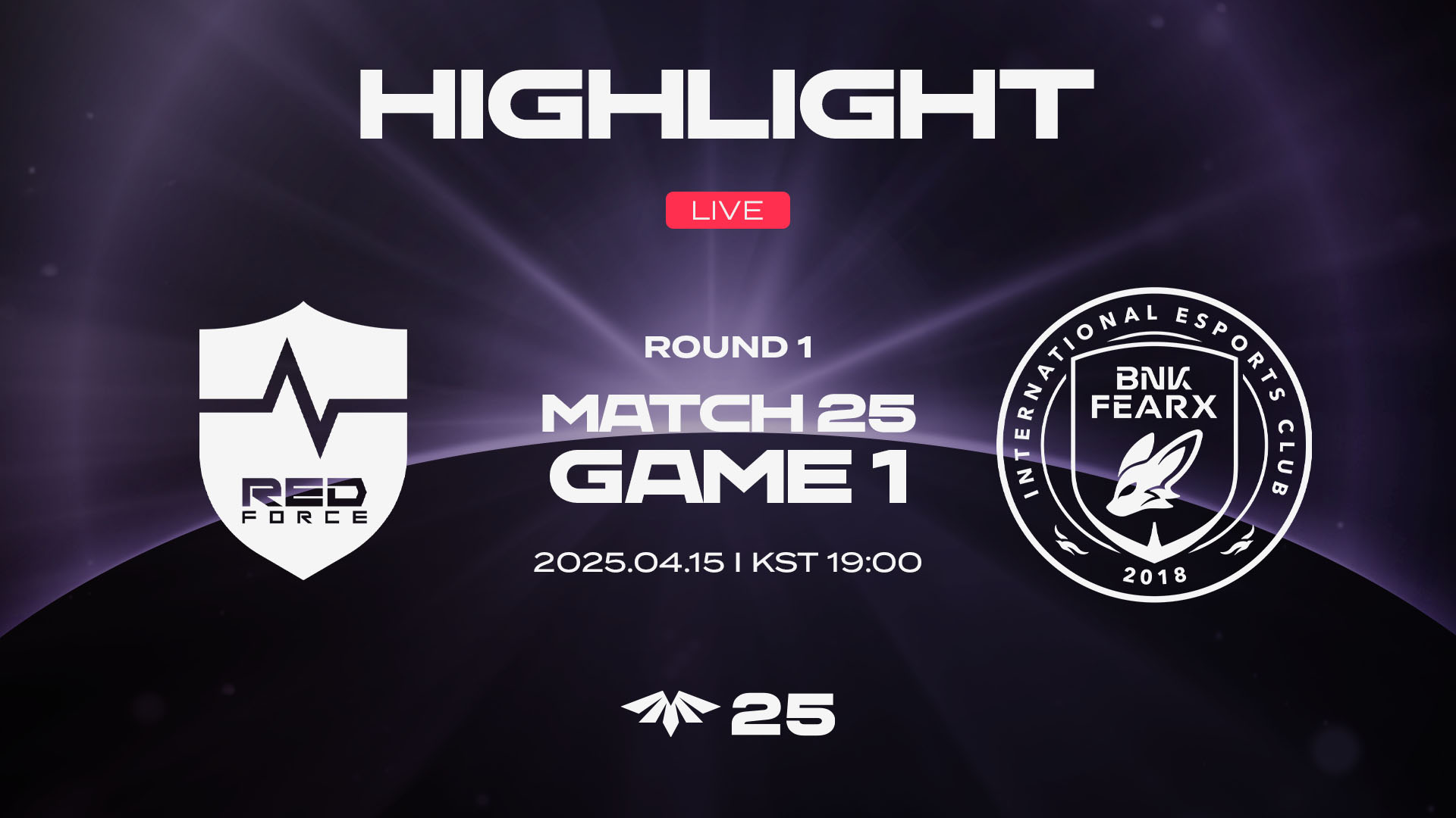 NS vs. BFX 게임1 하이라이트 | 04.15 | 2025 LCK CL Round 1 썸네일