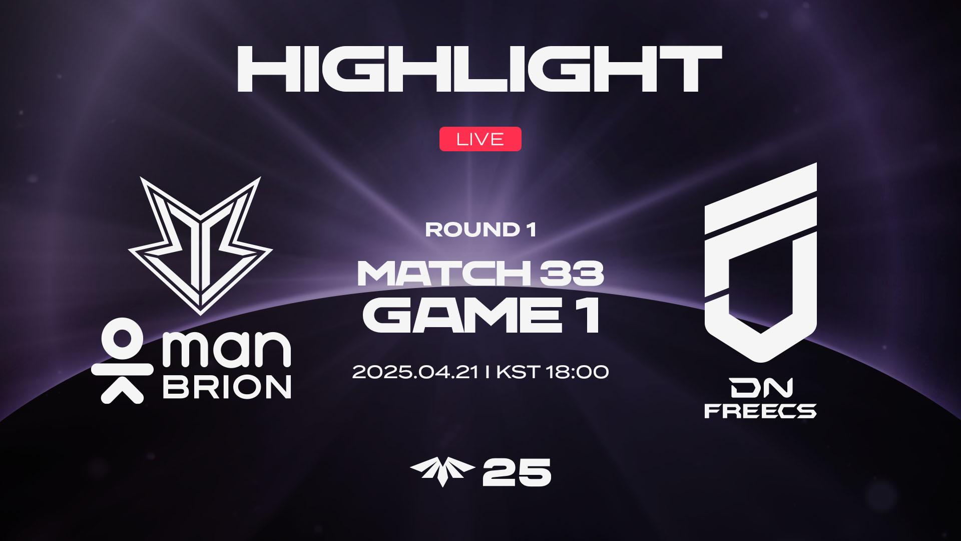 BRO vs. DNF 게임1 하이라이트 | 04.21 | 2025 LCK CL Round 1 썸네일