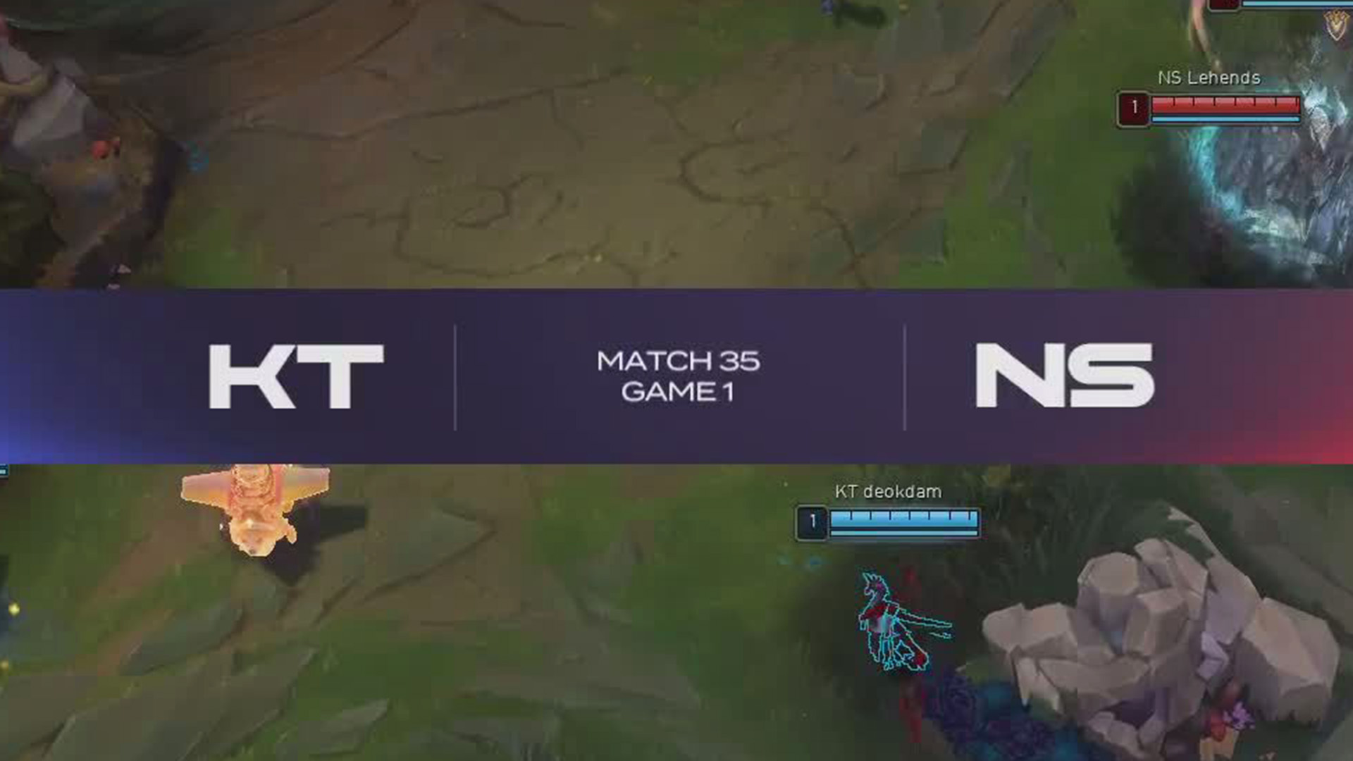 KT-NS 1세트 하이라이트ㅣ04.25ㅣ2025 LCK 썸네일