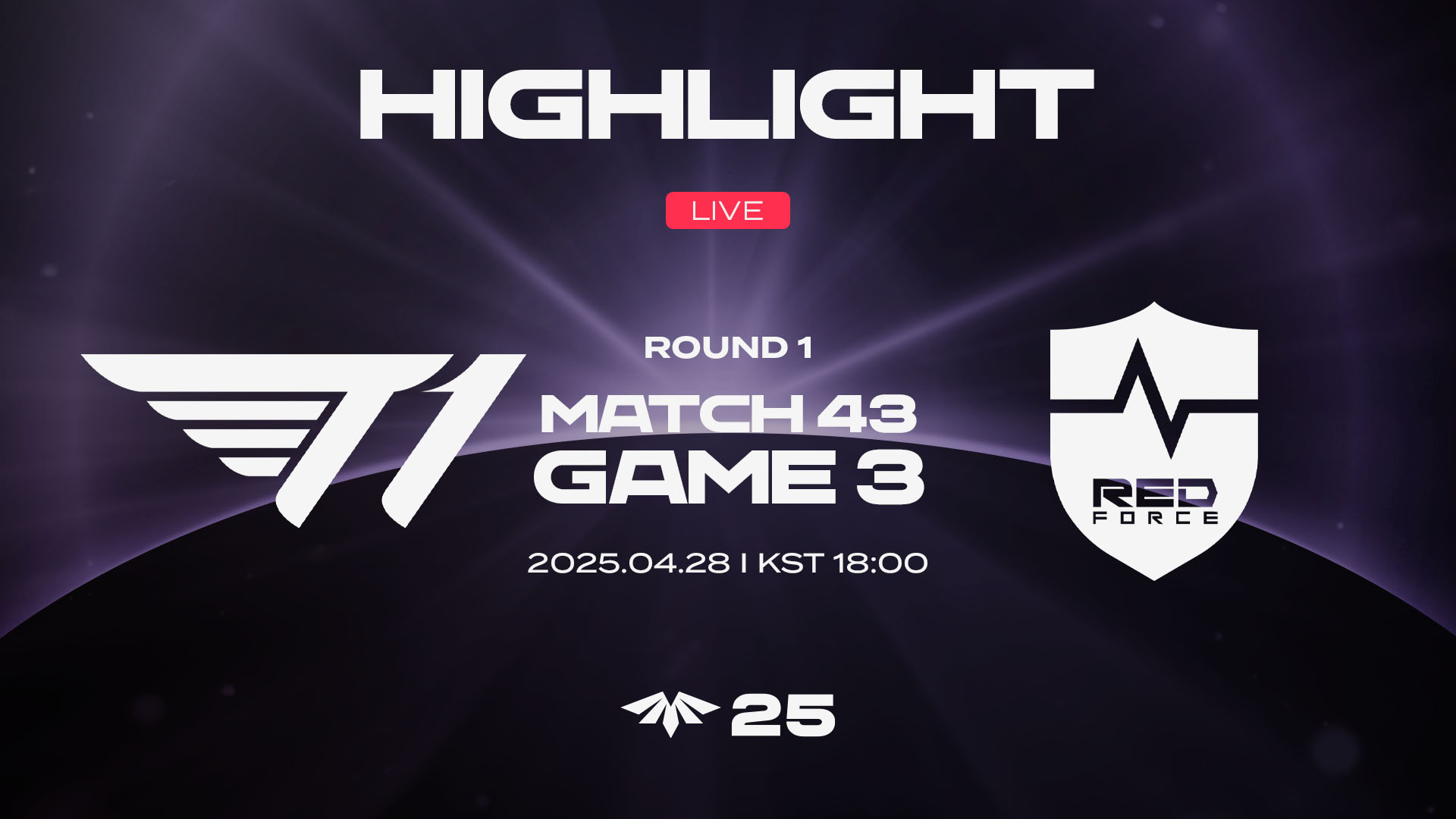 T1 vs NS 게임3 하이라이트 | 04.28 | 2025 LCK CL Round 1 썸네일