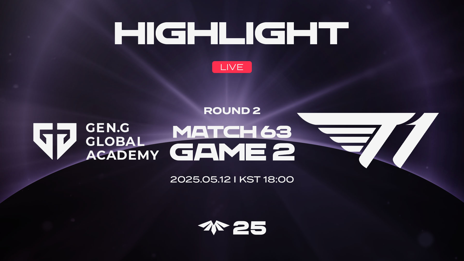 GEN vs T1 게임2 하이라이트 | 05.12 | 2025 LCK CL Round 2 썸네일