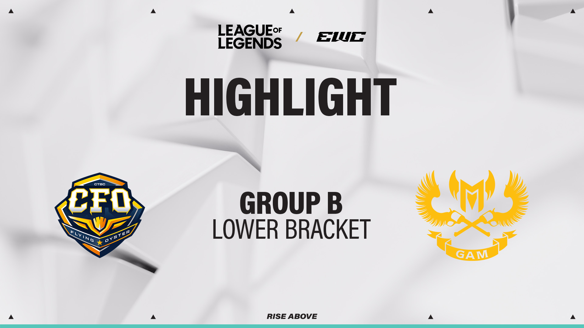 CFO vs GAM 하이라이트 | 그룹 1일차 | League of Legends | EWC 2025 썸네일