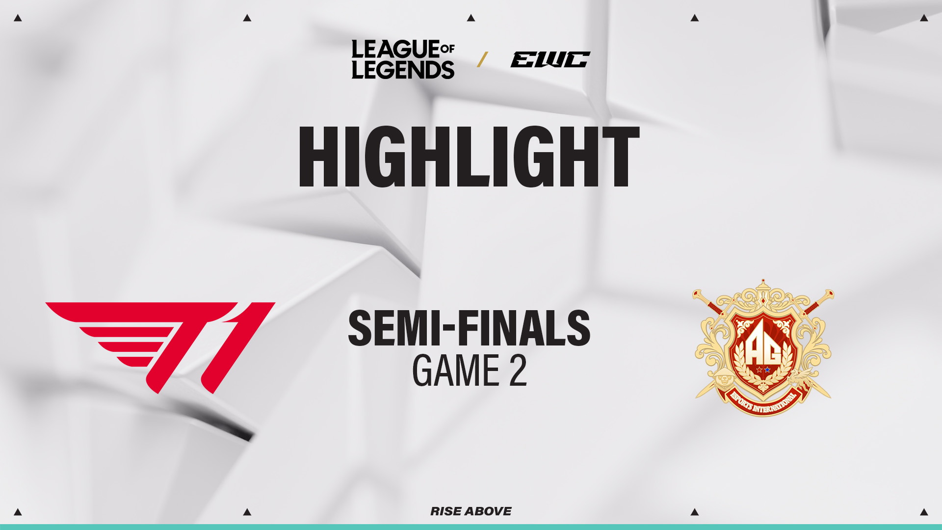 [2세트 하이라이트] T1 vs AL | League of Legends | EWC 2025 썸네일