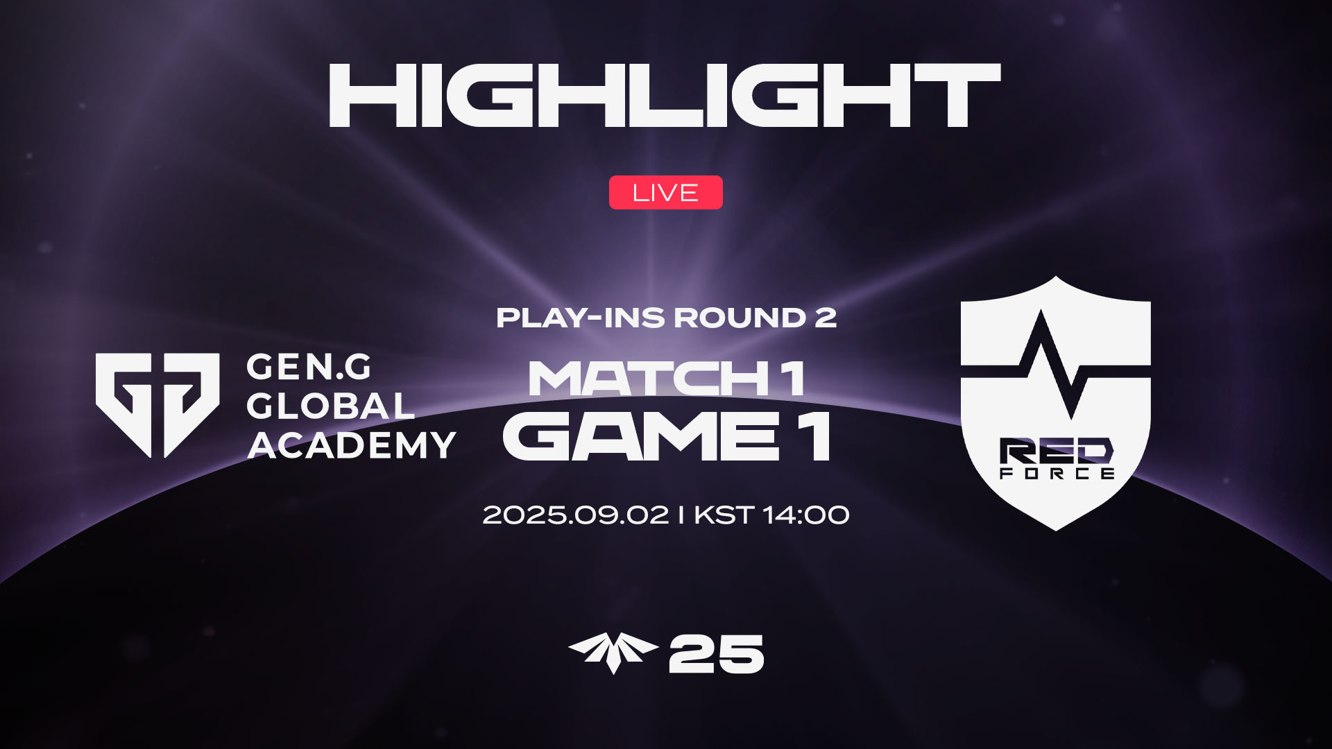 GEN vs. NS 게임1 하이라이트 | 09.02 | 2025 LCK CL PLAY-INS ROUND 2 썸네일