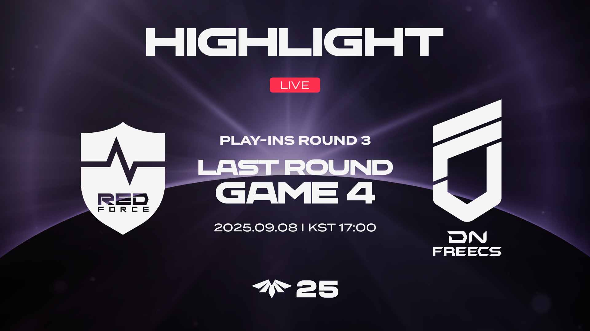 NS vs. DNF 게임4 하이라이트 | 09.08 | 2025 LCK CL PLAY-INS ROUND 3 Last Round 썸네일