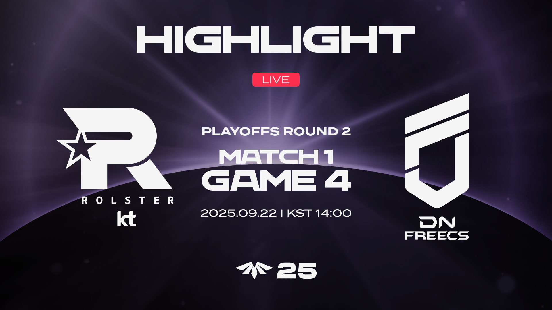 KT vs. DNF 게임4 하이라이트 | 09.22 | 2025 LCK CL PLAYOFFS ROUND 2 썸네일
