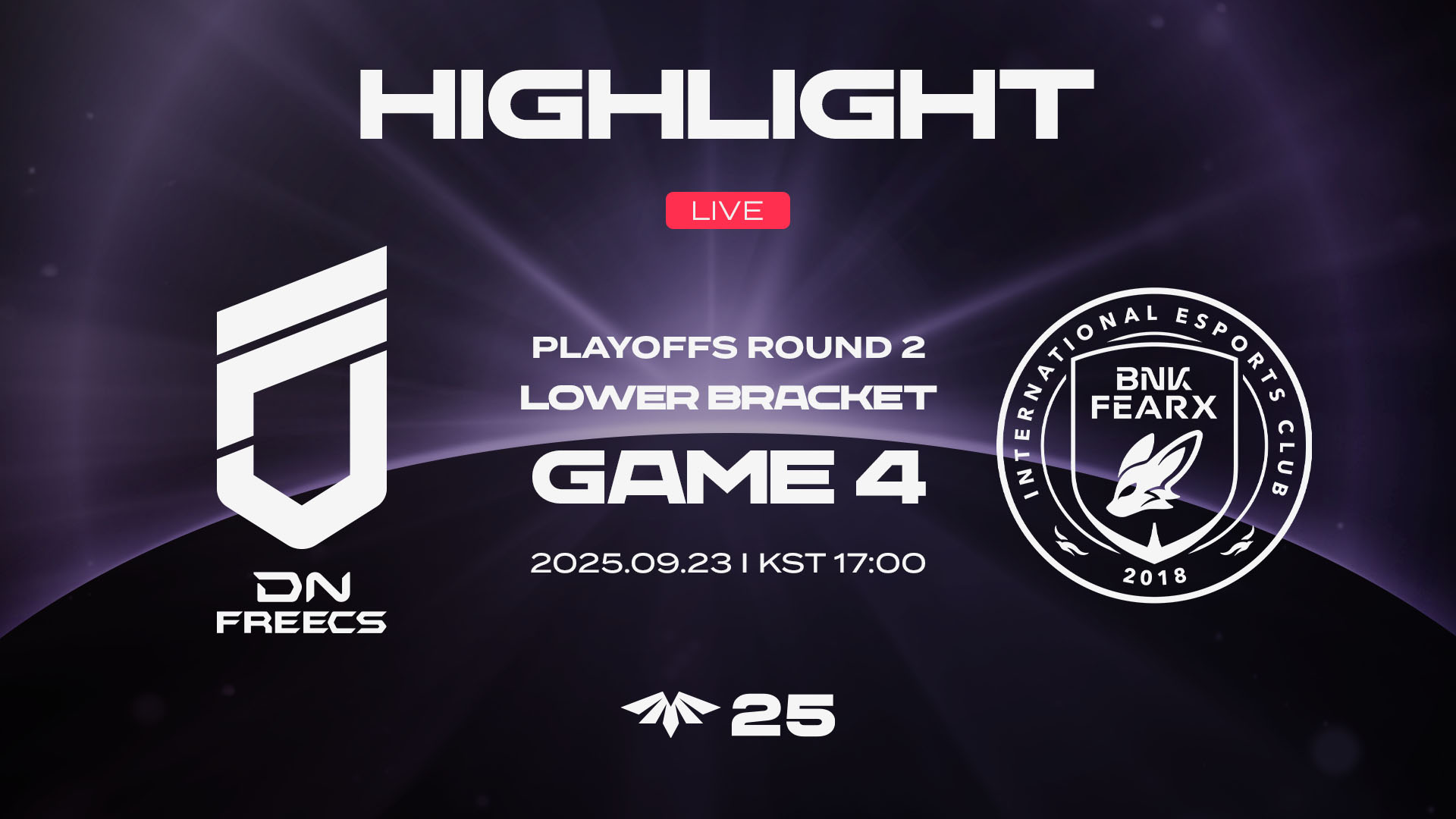 DNF vs. BFX 게임4 하이라이트 | 09.23 | 2025 LCK CL PLAYOFFS ROUND 2 썸네일