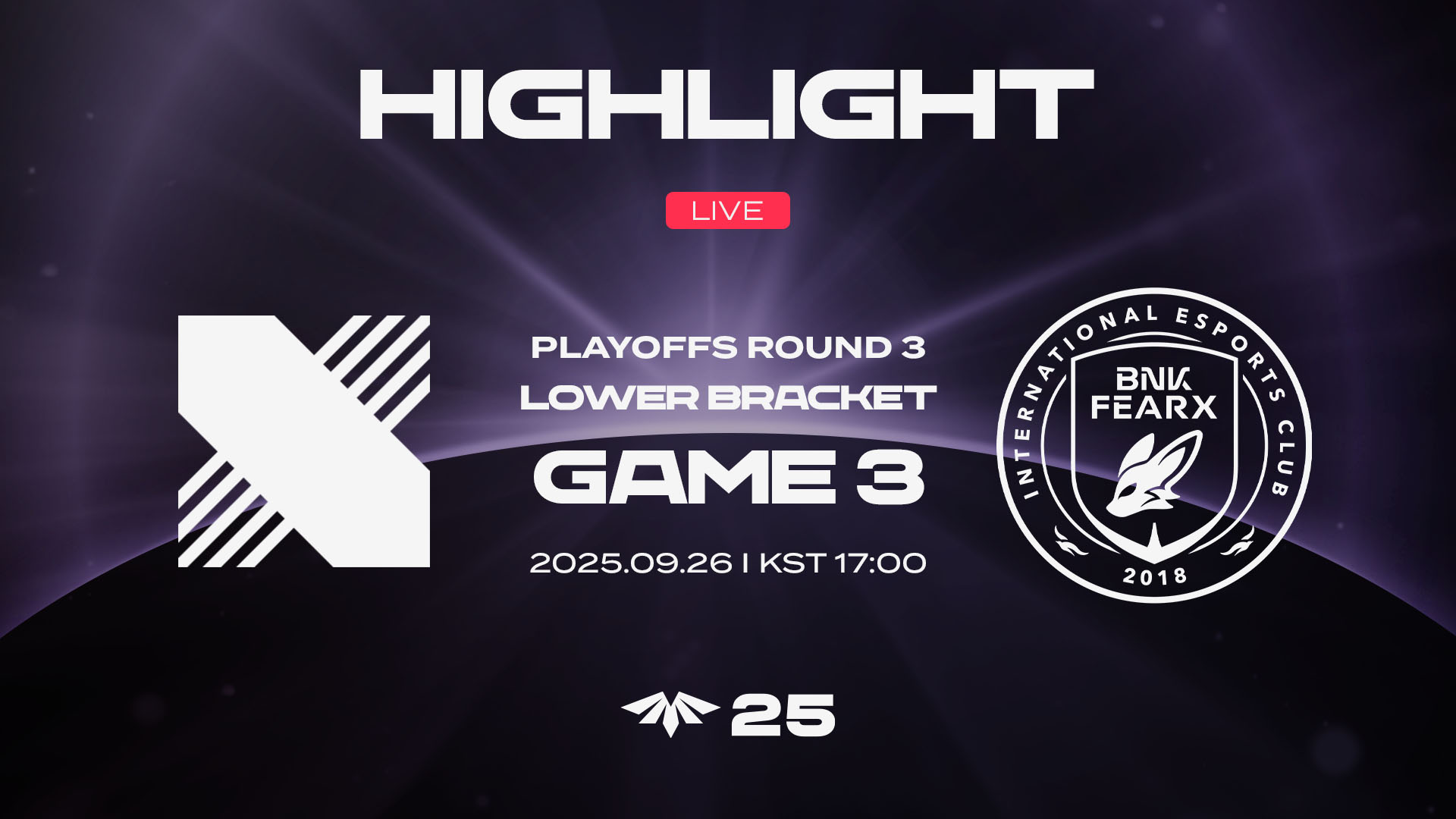 DRX vs. BFX 게임3 하이라이트 | 09.26 | 2025 LCK CL PLAYOFFS ROUND 3 썸네일