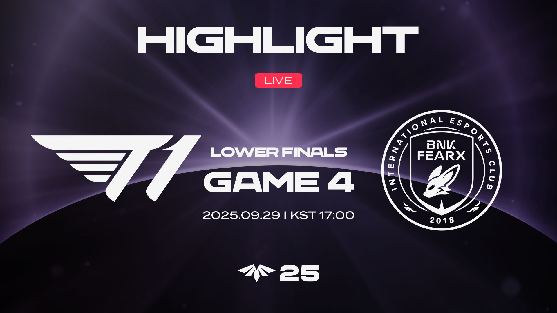 T1 vs. BFX 게임4 하이라이트 | 09.29 | 2025 LCK CL PLAYOFFS LOWER FINAL 썸네일