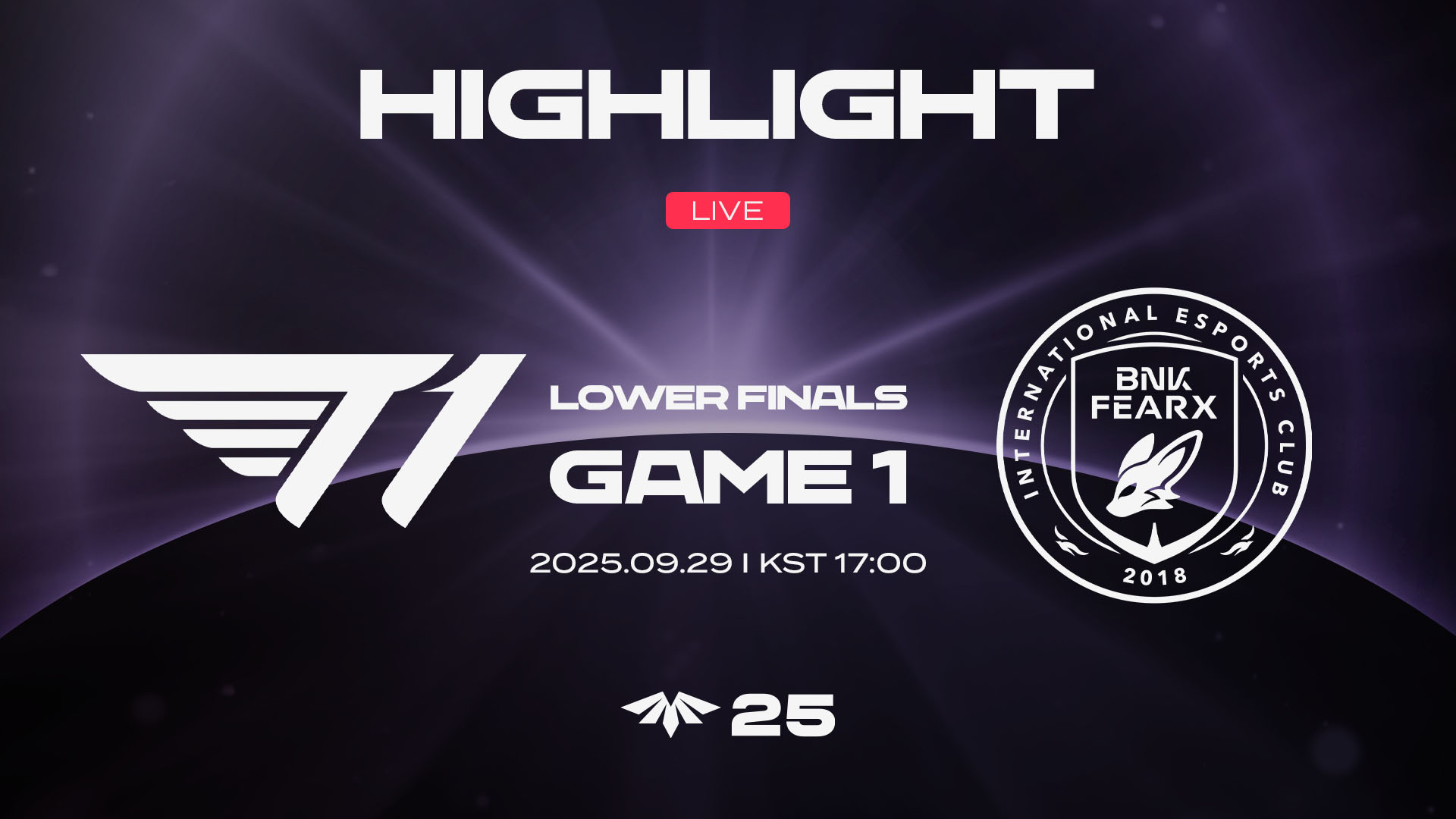 T1 vs. BFX 게임1 하이라이트 | 09.29 | 2025 LCK CL PLAYOFFS LOWER FINAL 썸네일