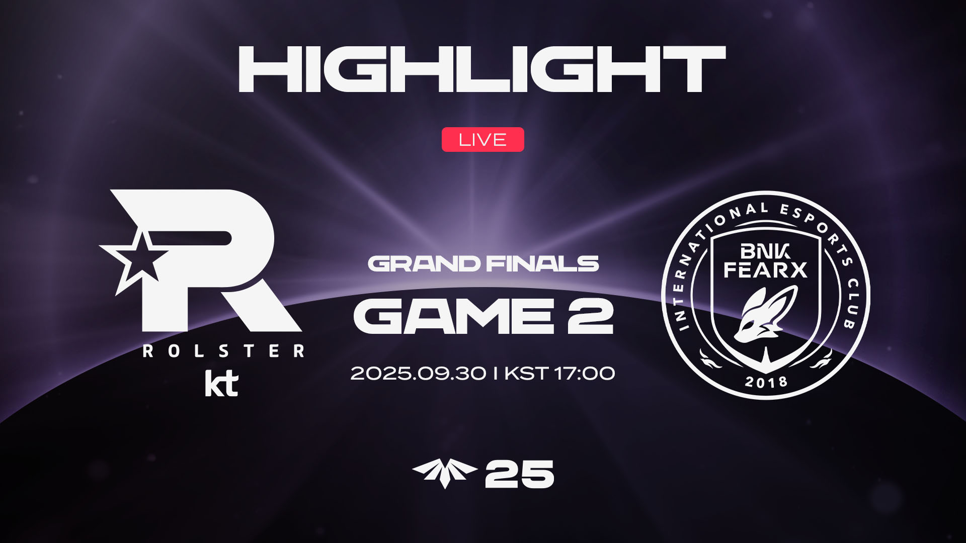 KT vs. BFX 게임2 하이라이트 | 09.30 | 2025 LCK CL PLAYOFFS GRAND FINALS 썸네일