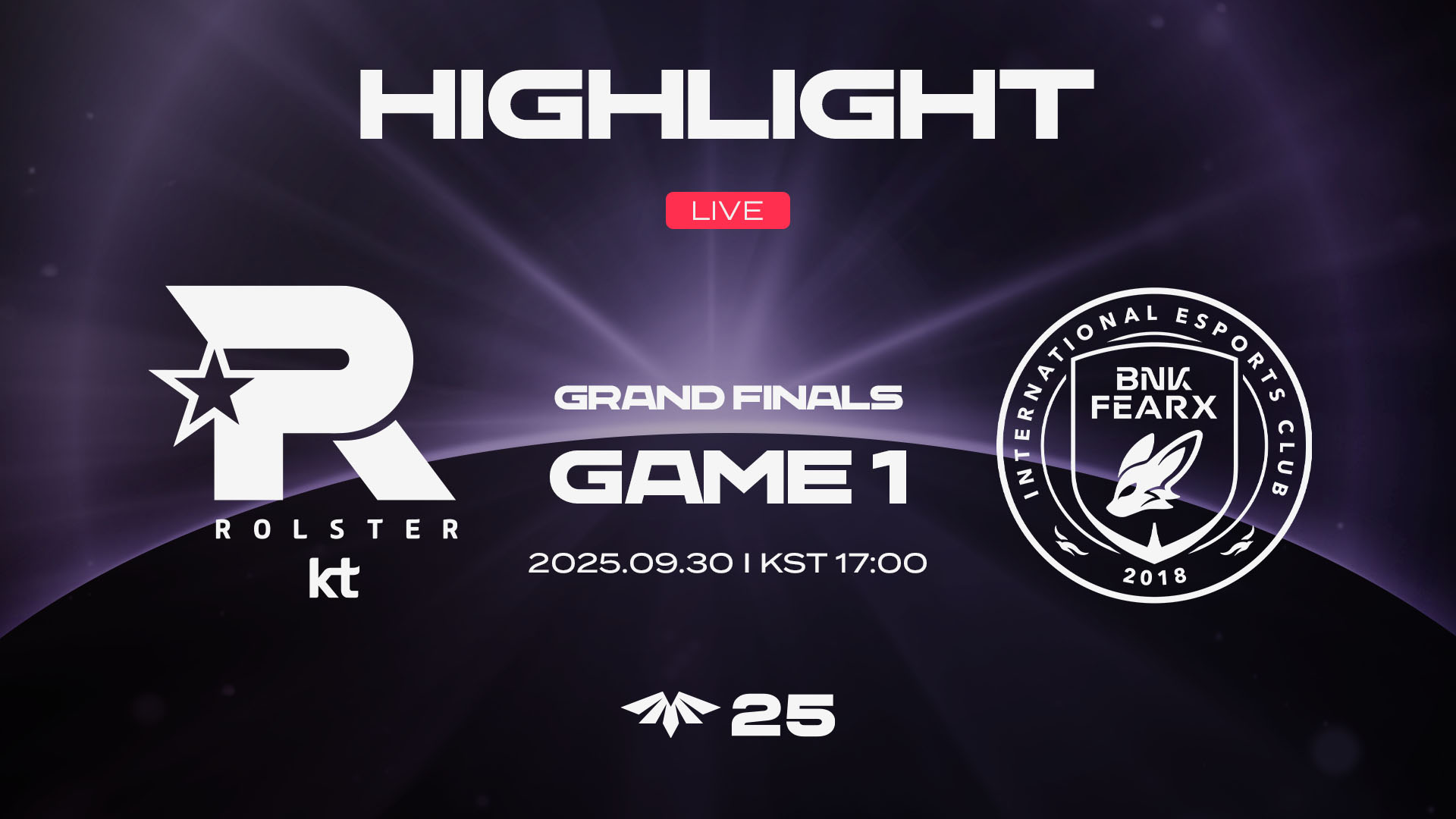 KT vs. BFX 게임1 하이라이트 | 09.30 | 2025 LCK CL PLAYOFFS GRAND FINALS 썸네일