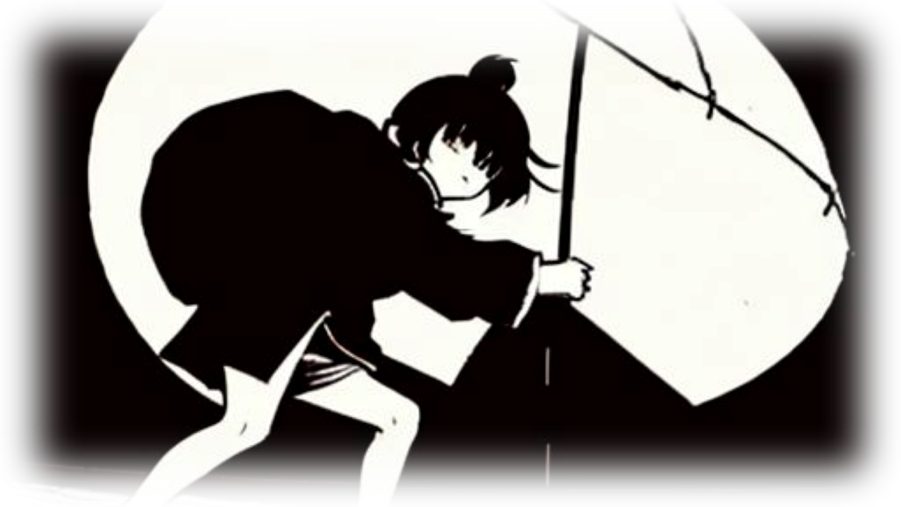 비를피하는우동