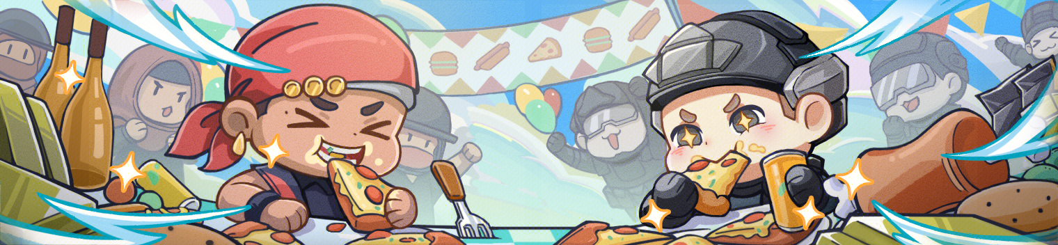 군번줄 - 먹짱 대회