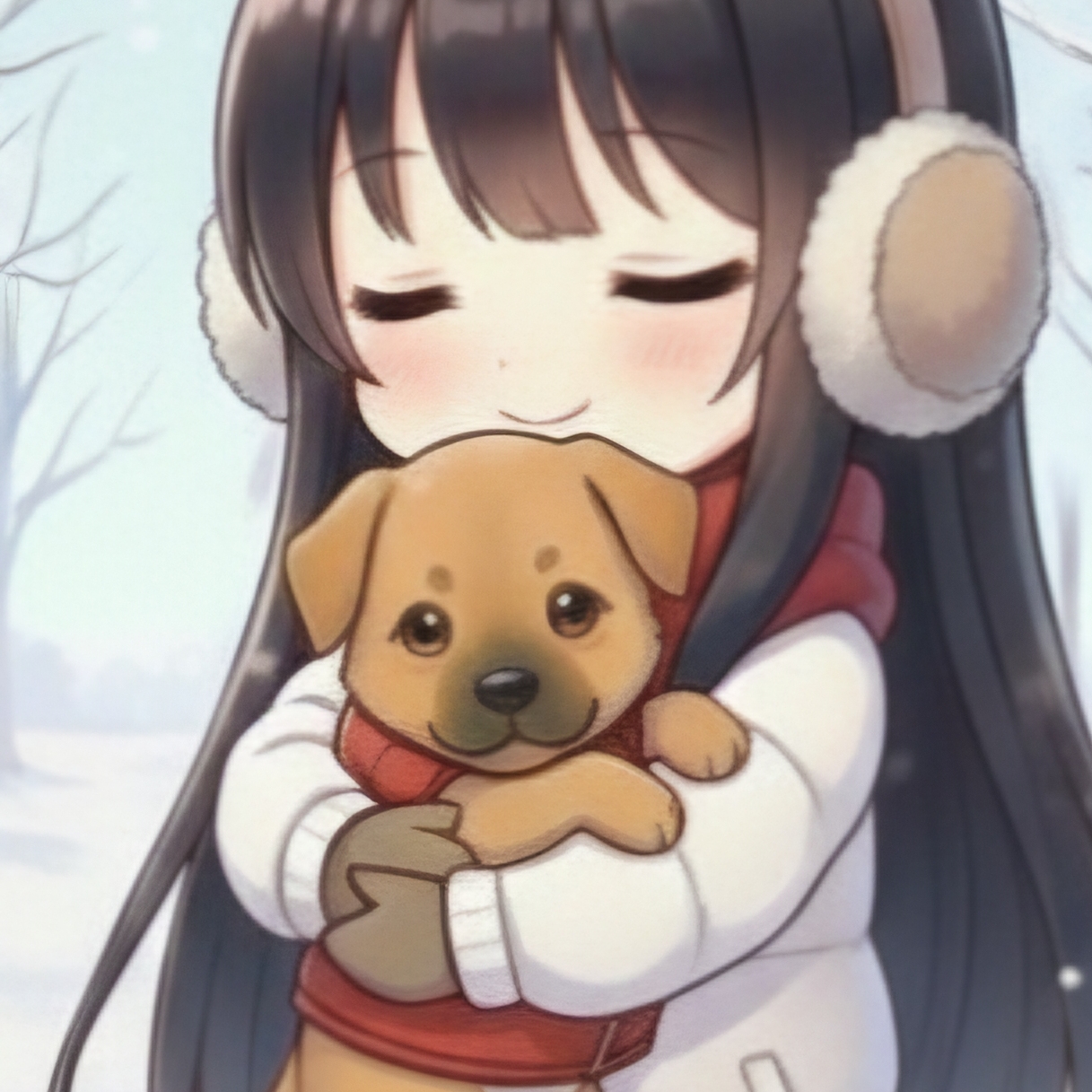 보라랑네 누렁이