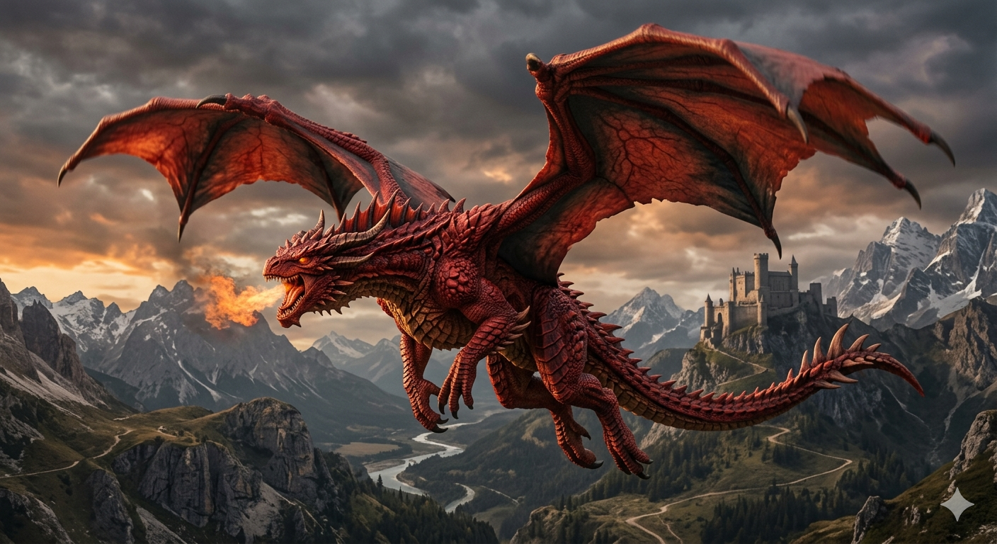 빨간 드래곤의 왕