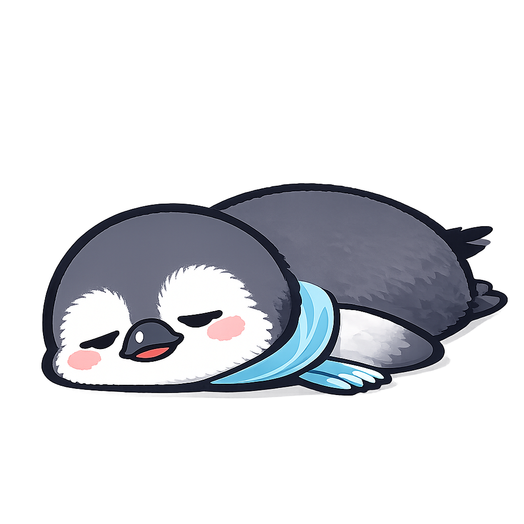 게임하는 펭돌이