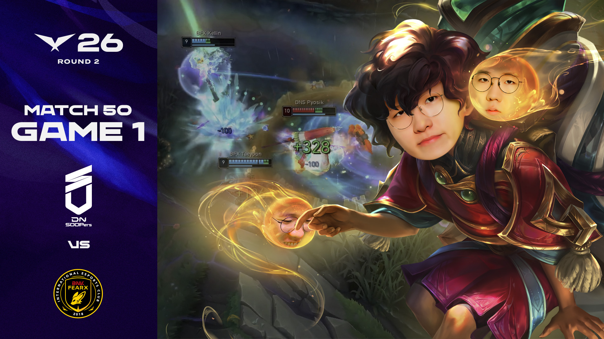 "내 옆에만 있어! 캐리하게 해 줄게." | DNS vs BFX 게임 1 하이라이트 | 2026 LCK 썸네일