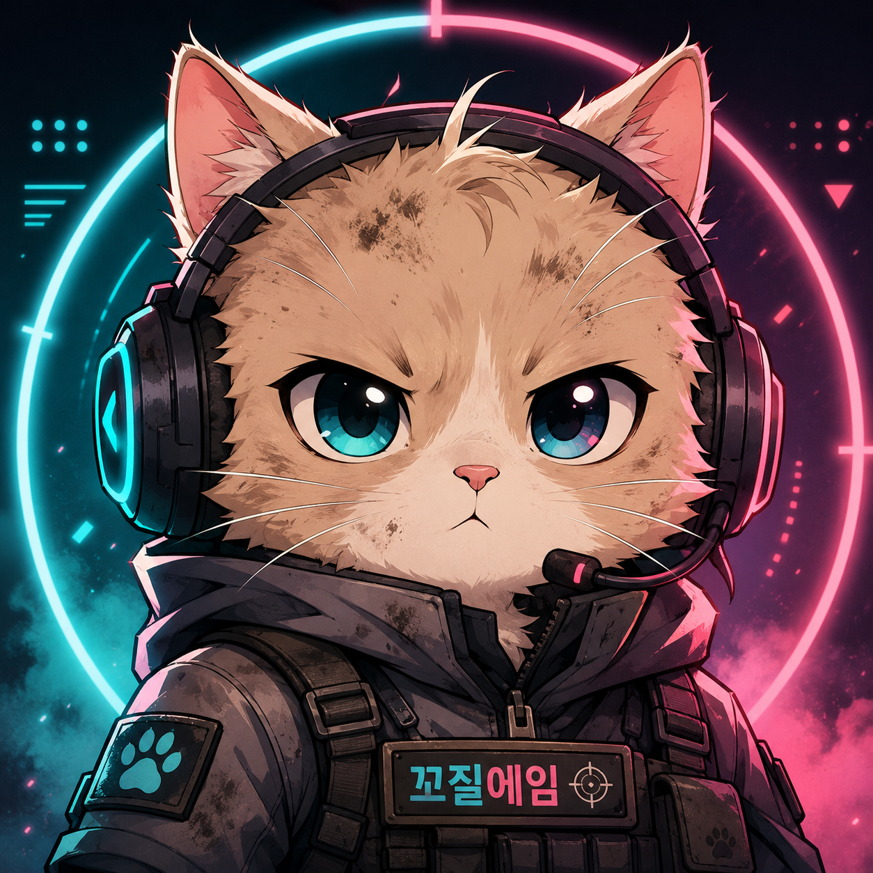 꼬질에임