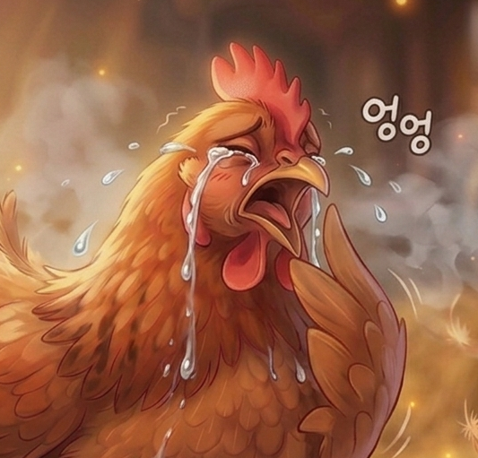 살뺀닭