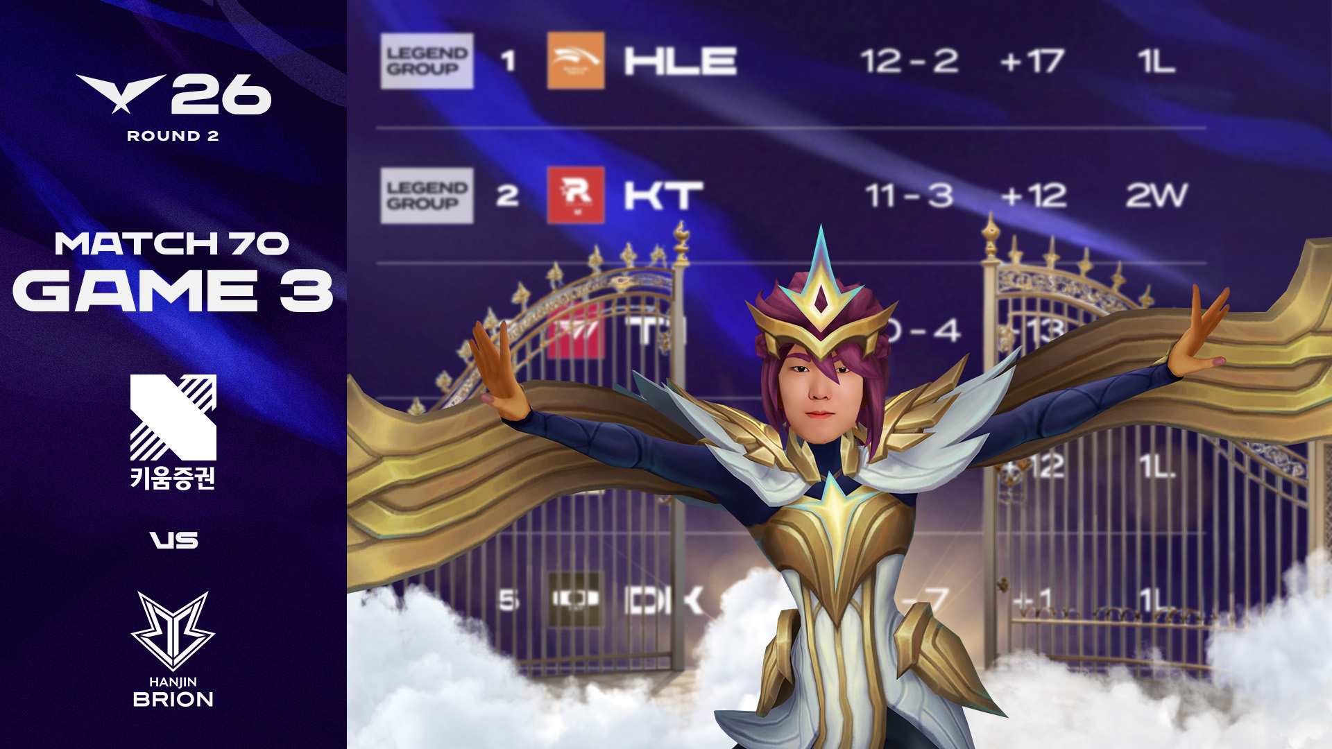 못 지나간다 | KRX vs BRO 게임 3 하이라이트 | 2026 LCK 썸네일