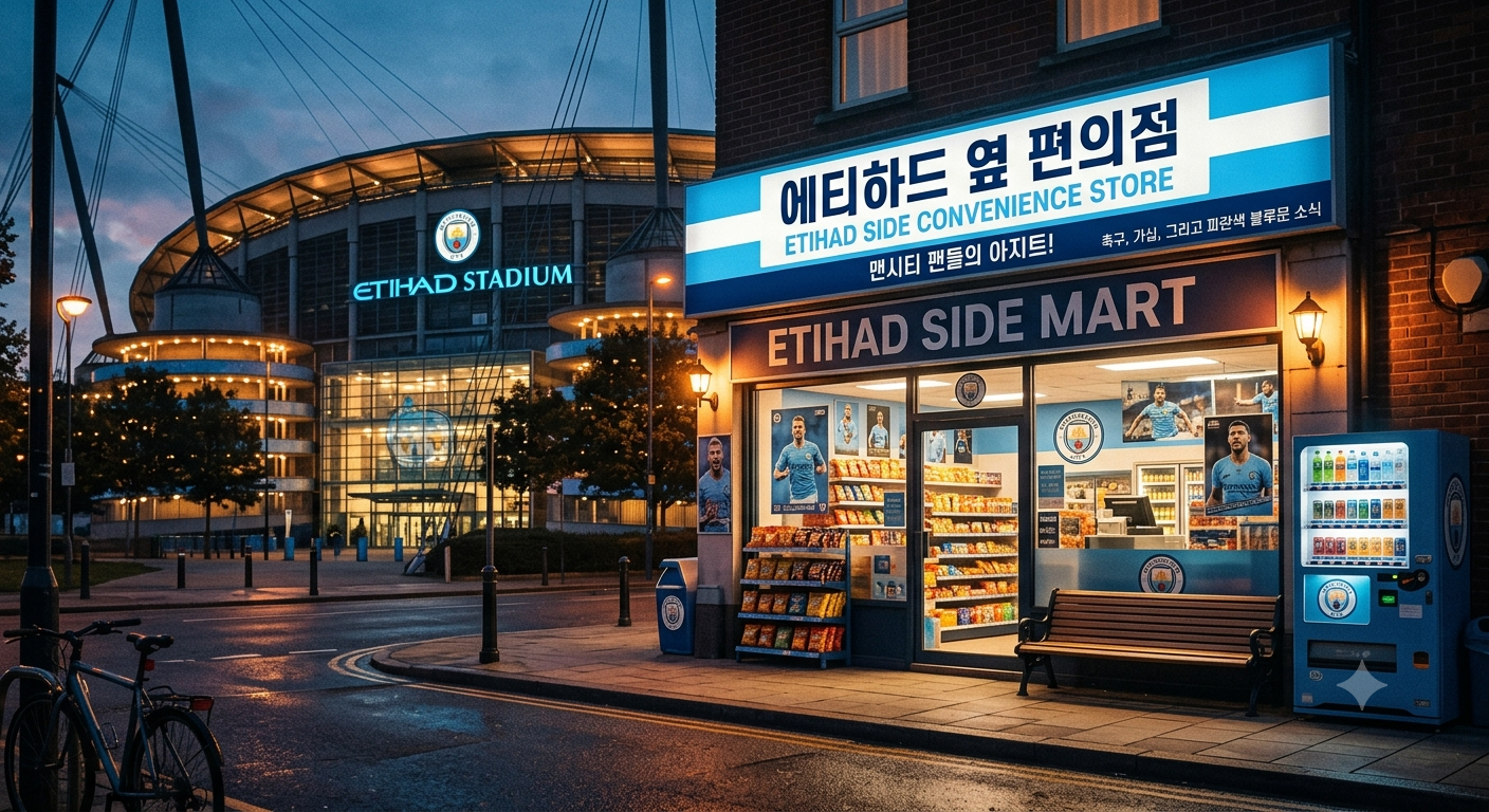 에티하드 옆 편의점