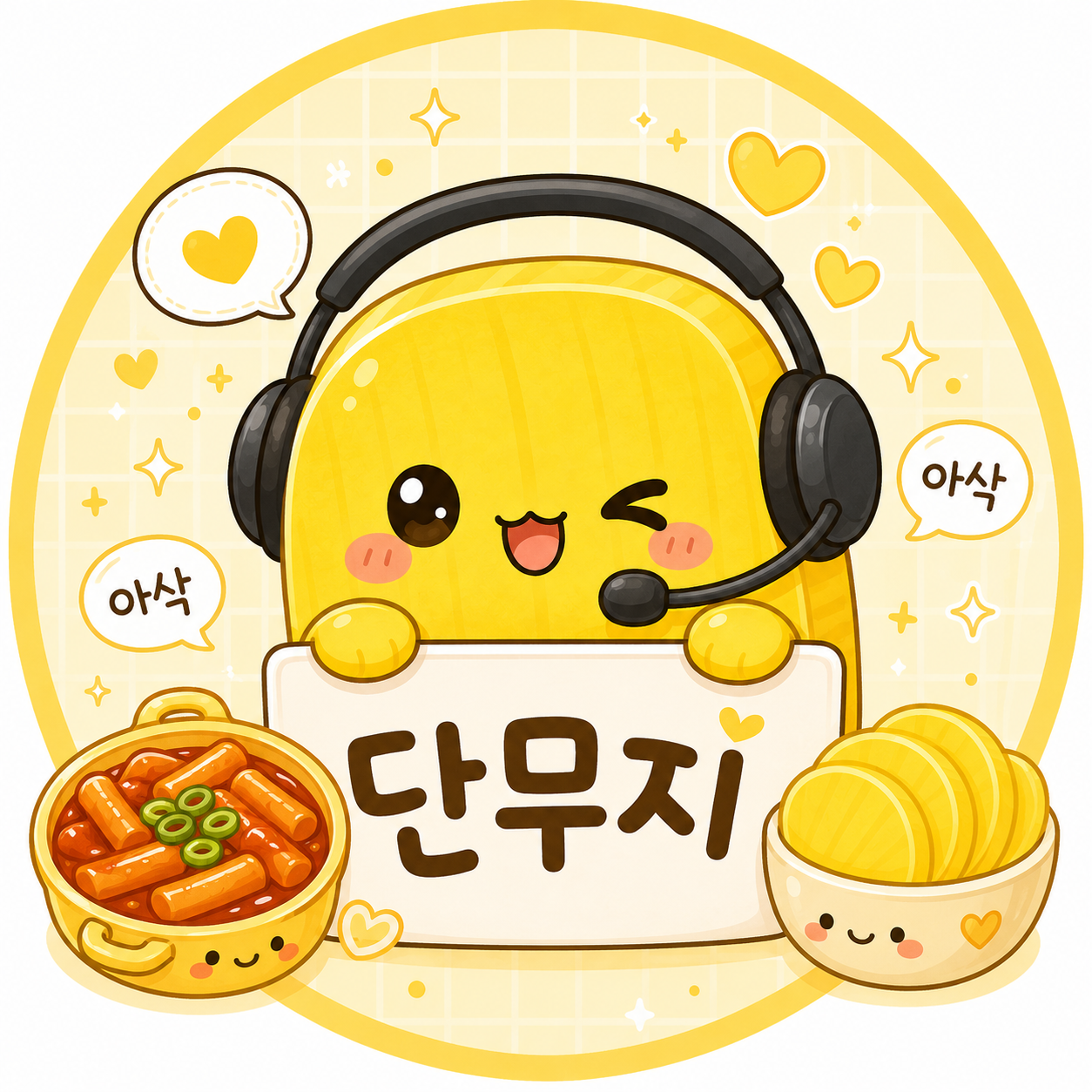 단무지 추가요