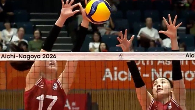 '정호영의 높이!' 2세트도 승리하는 대한민국