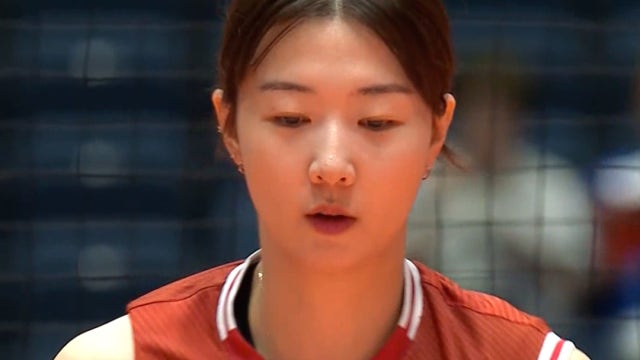 '가볍게 가볍게' 구석으로 꽂는 강소휘