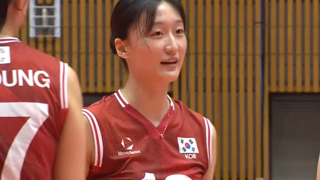 '방어도 완벽' 박은서의 철벽 블로킹!
