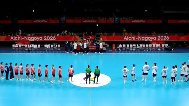'48 대 16' 대한민국의 압승으로 종료되는 경기