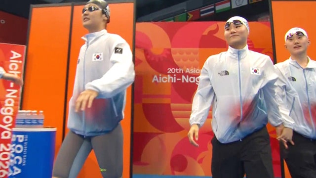 '한국 신기록 작성!' 3:40.26, 대한민국 4위!