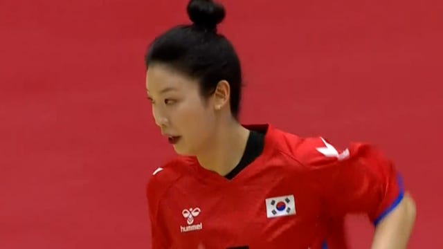 '빠른 속공!' 경기 초반, 좋은 플레이를 보여준 대한민국